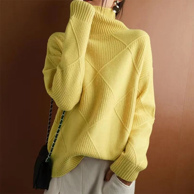 Amelie | Cashmere trøje med rullekrave
