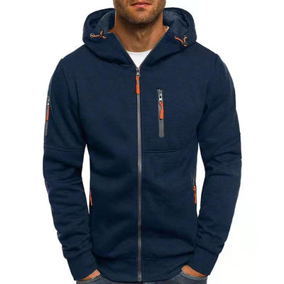 Felix | Stilfuld sweatshirtjakke med hætte
