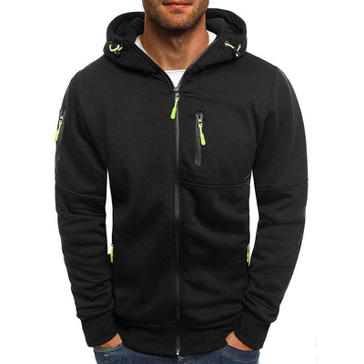 Felix | Stilfuld sweatshirtjakke med hætte