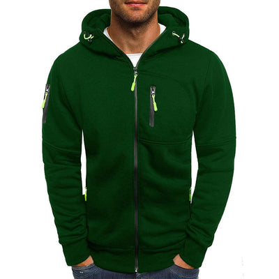 Felix | Stilfuld sweatshirtjakke med hætte