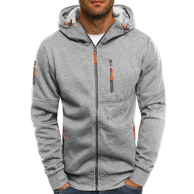 Felix | Stilfuld sweatshirtjakke med hætte
