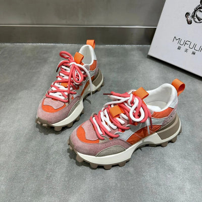 Rebecca | Afslappede sneakers med farveblok